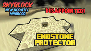 hypixel skyblock endstone protector timer