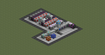 An example of a Storage Network in ReS. Some blocks are from Signal Industries.