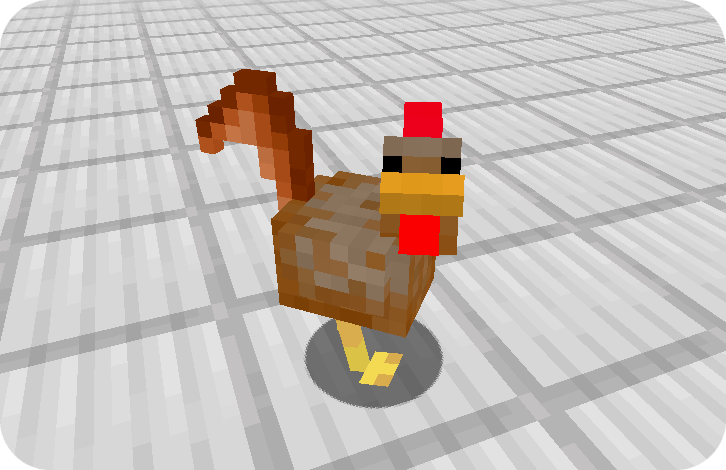 Custom chicken model