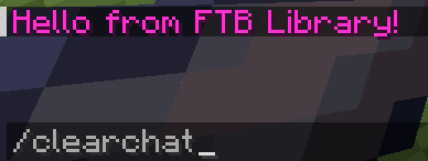 Clear Chat Command