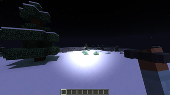 Flashlight on
