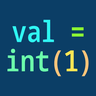 val = int(1)