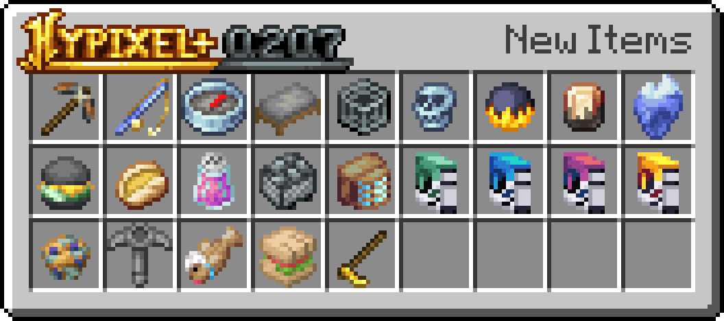 0.20.7 New Items