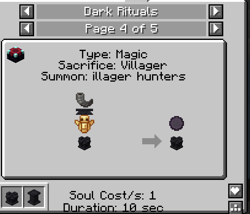 goety: more recpies