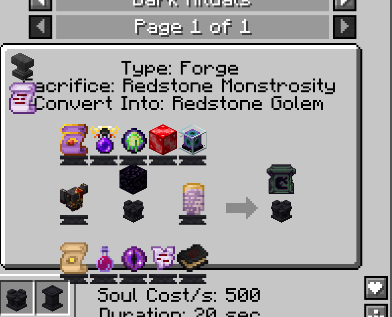 goety: more recpies