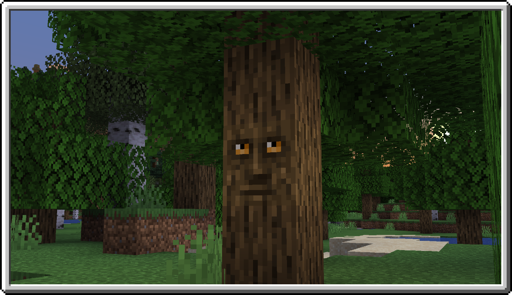 Wise Mystical Tree Minecraft Texture Pack