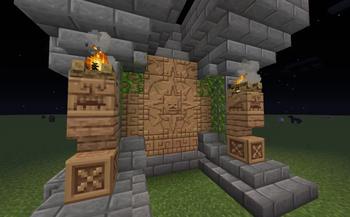 Carved jungle