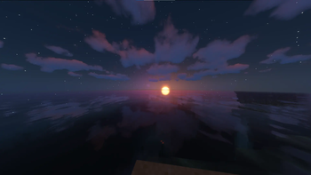 Sunset At Shore