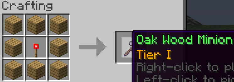 Minion craft T1