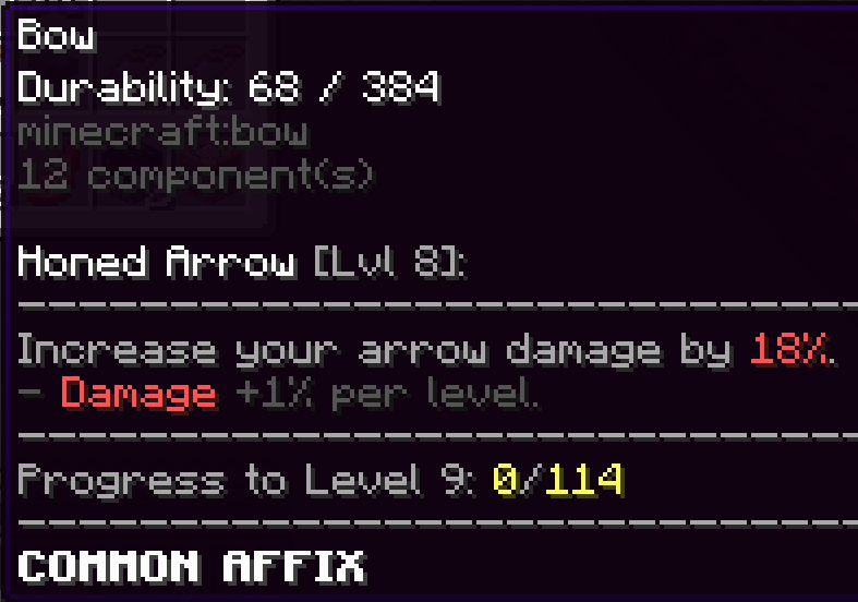 Honed Arrow