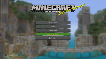 Main Menu