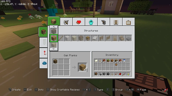 Crafting Screen
