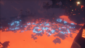 Blue fire
