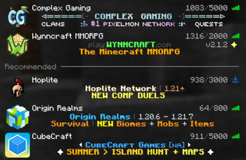 MCLounge Vanilla Pack