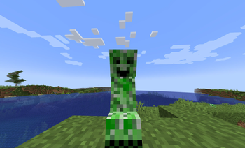 A smiling creeper