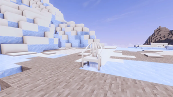Vergil Lawn Chair - Snowy Plains Day