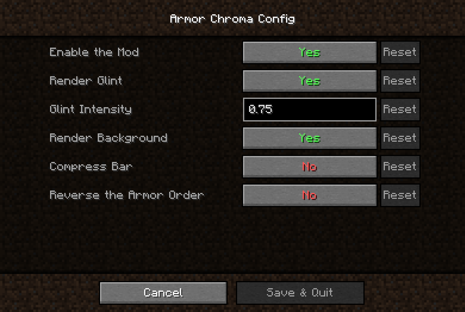 Armor Chroma 1.3 - For a more colorful armor bar! - Minecraft Mods -  Mapping and Modding: Java Edition - Minecraft Forum - Minecraft Forum