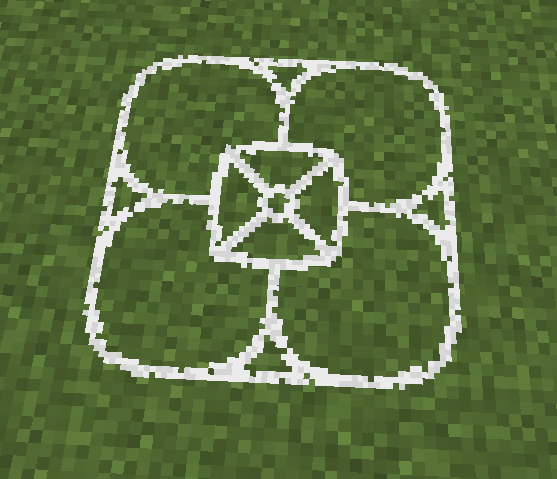 Pattern Mana stone