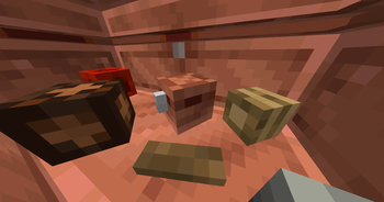 Large Copper Chest Inside