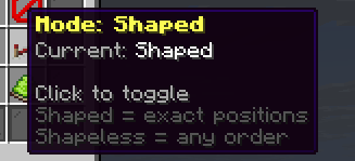 Shapeless & Shaped Mode