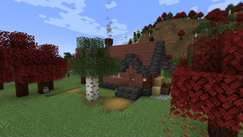 Lumberjack cabin
