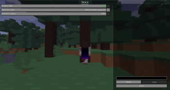 Config menu