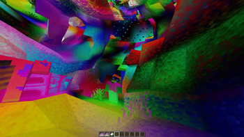 Picture featuring one of the in-game effects