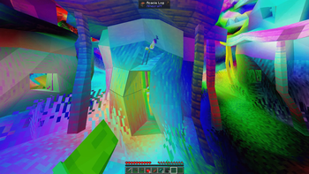 Picture featuring one of the in-game effects