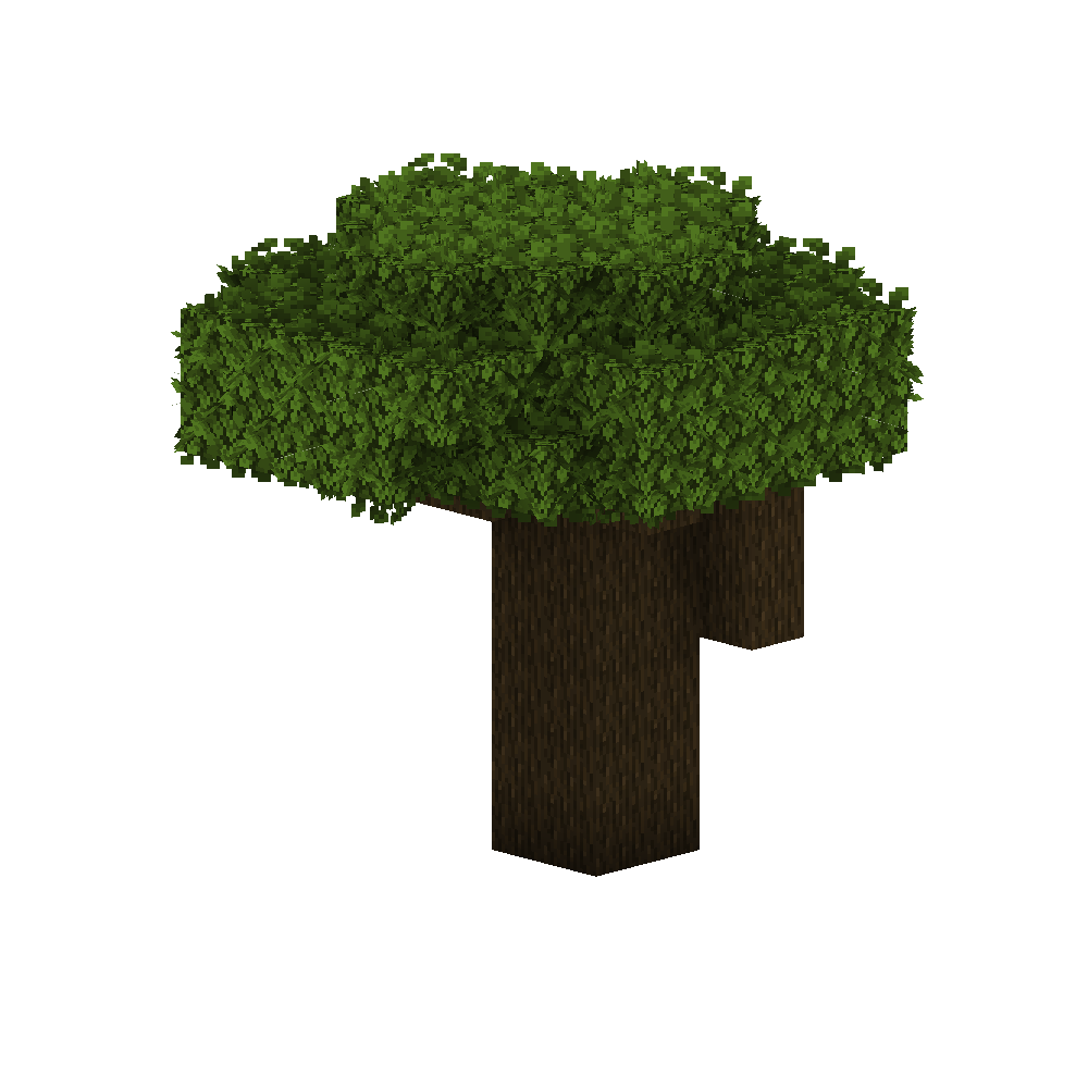 Dark oak tree