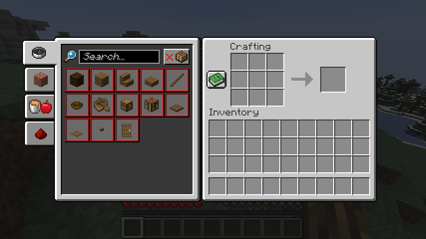 Collecting wood and creating planks does not unlock the sign recipe anymore, you will also need to get sticks if you want to unlock it.