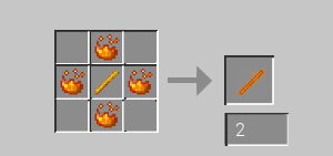 Fiery Blaze Rod recipe 