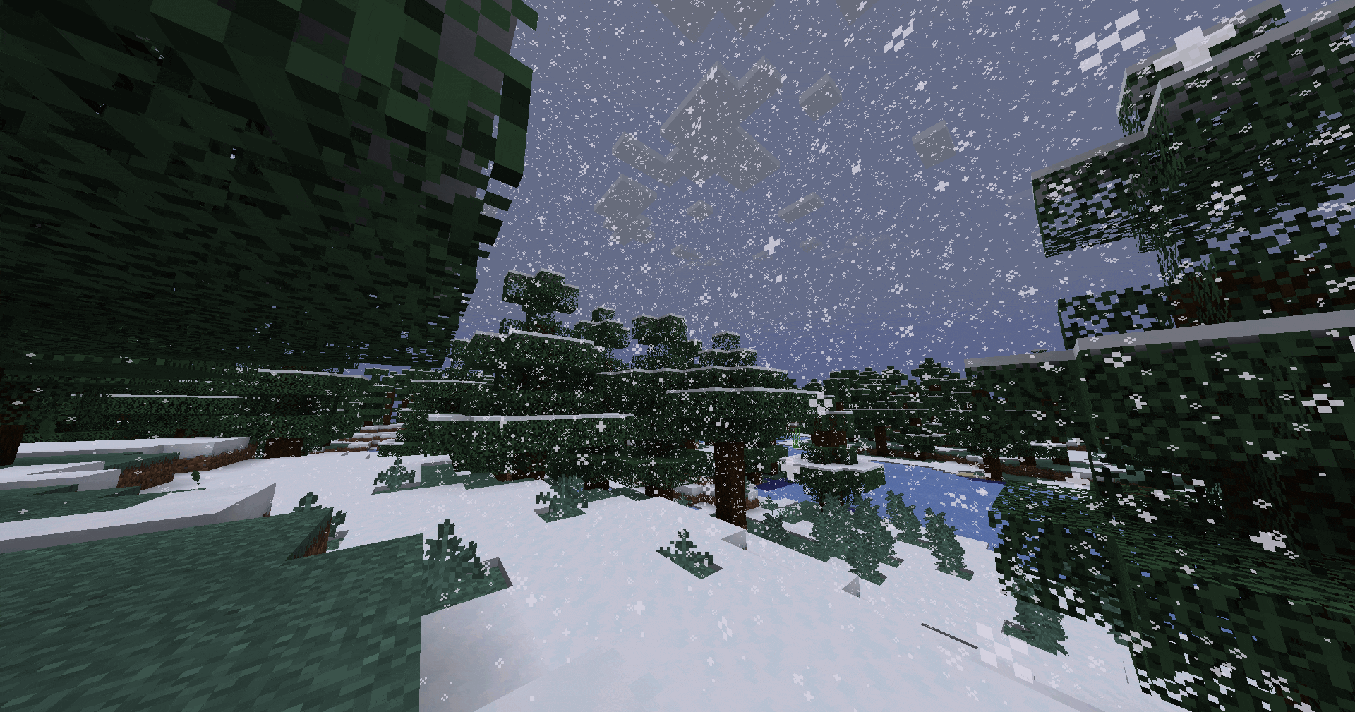 Snowy Biome Preview - v1.8
