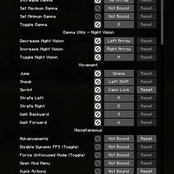 Example of the mod in action
