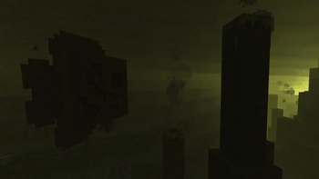 A Porous Shell in a Sulfuric Cave
