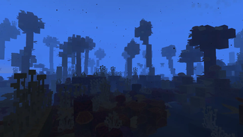 A fungal reef in the Fungal Sea