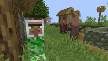 A squad of villagers