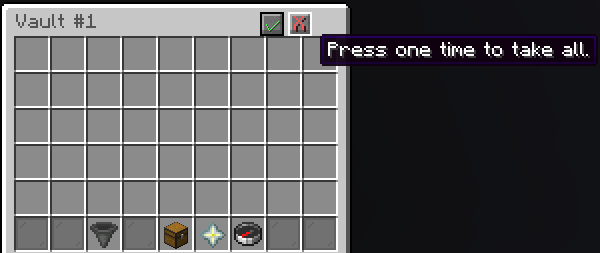 Vault Take System