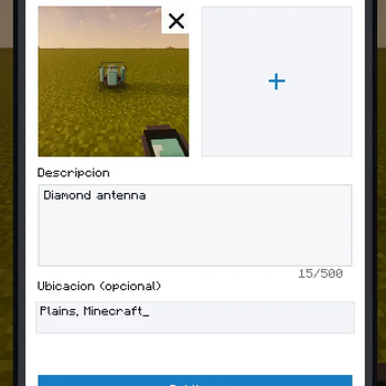 Gram publish menu