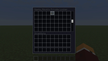 Open inventory
