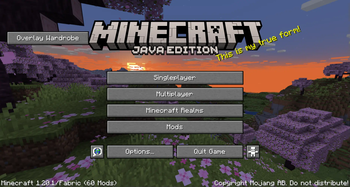 title screen