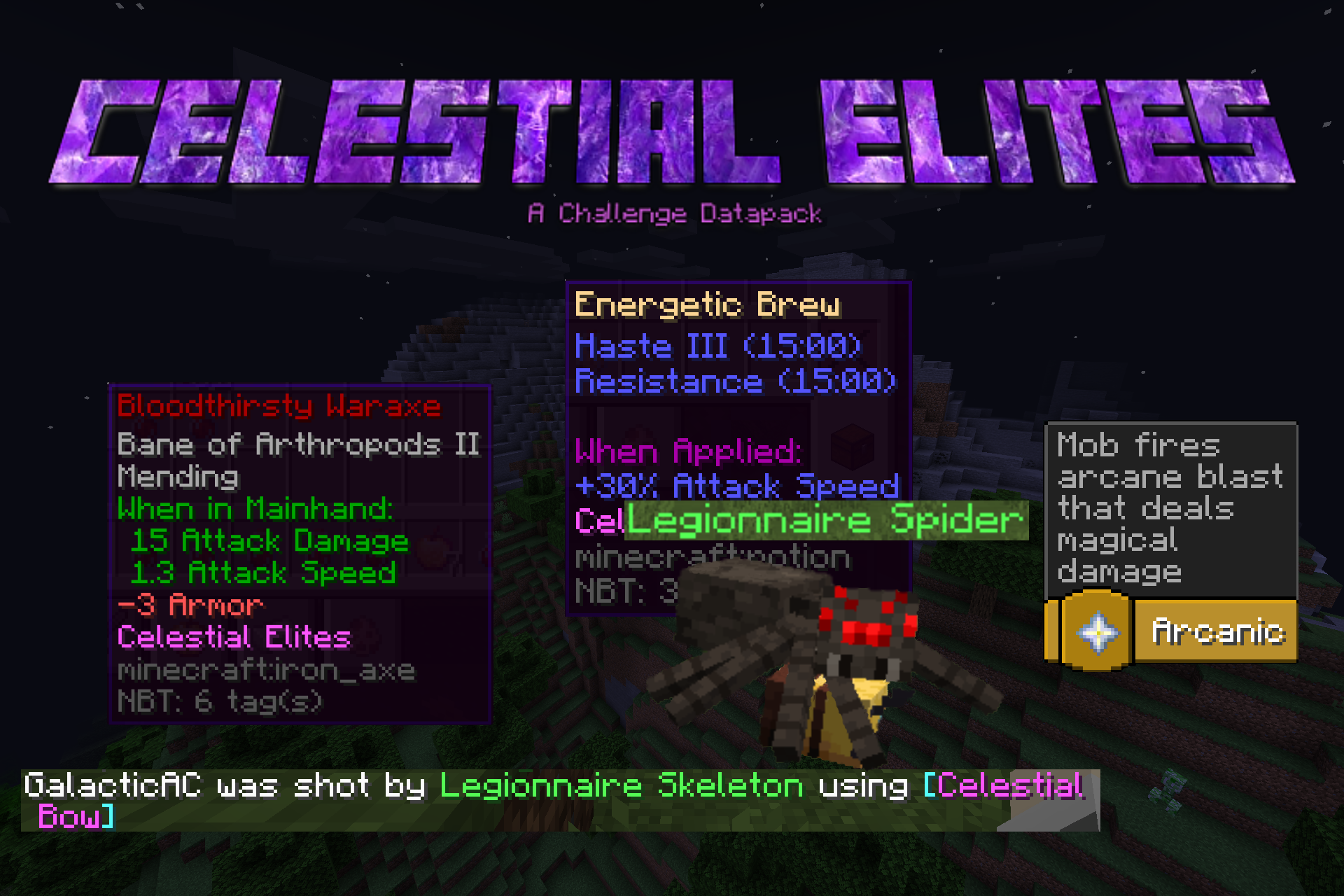 Celestial Elites - Minecraft Data Pack