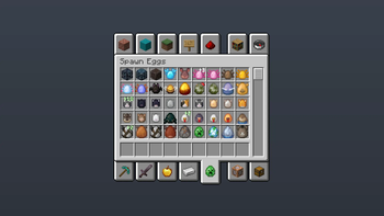 Spawn Eggs on Visuals