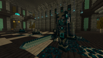 The Forlorn Knight, the Guardian of the Crypt