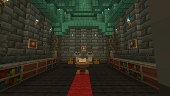 Inside the strange tower