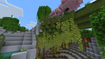 A Lush Forest. Like a Lush Cave, but above ground