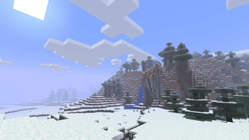 Snow biome!