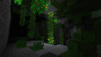 Beta-like lush caves!