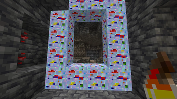 New dimension not lighted