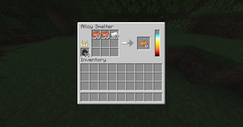 Alloy Smelter Smelting