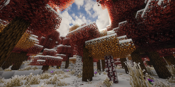 All Biomes are snowy!